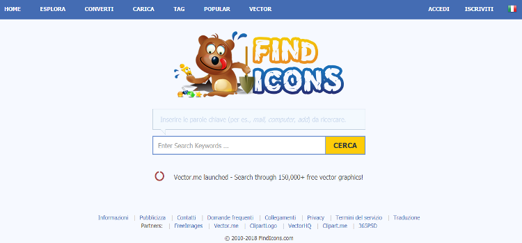find icon