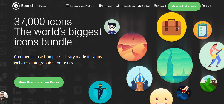round icons